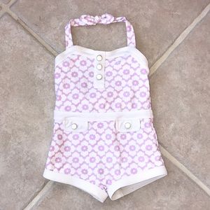 Janie and Jack one piece bathing suit